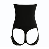 waist trainer 2017 Sexy Women Shape Control Briefs Lace Cut Out Postpartum Slim Seamless Body Shaper Black/Beige