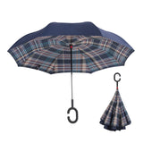 Windproof Reverse Folding Double Layer Umbrella