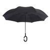 Windproof Reverse Folding Double Layer Umbrella