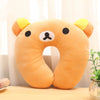 Comfortable Multi-Color Cartoon Animal U Shaped Travel Neck Pillow - ilovealma