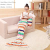 Bowknot Pillow and Mermaid Blanket - ilovealma