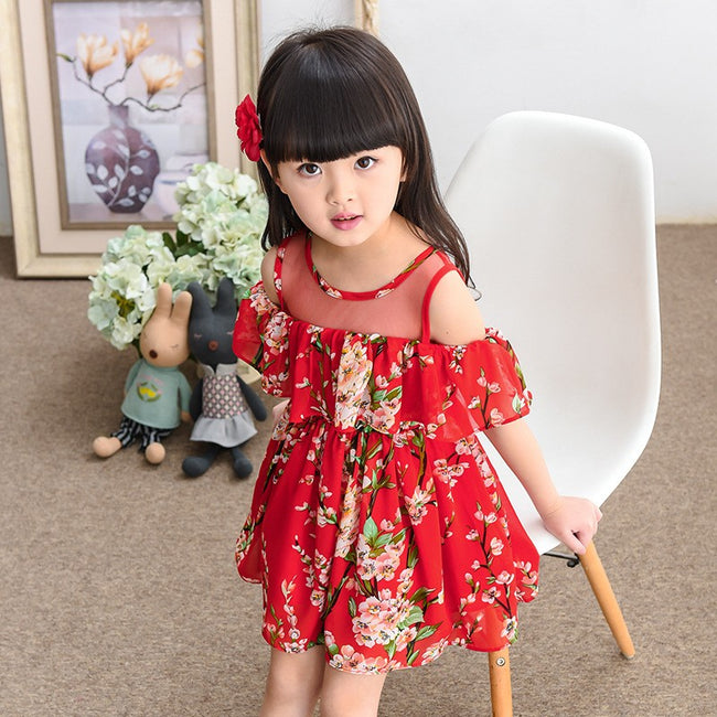 Girls' Chiffon Dress