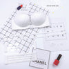 Gray Shell Push Up Steel Free Bra