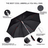 Led Light Up Umbrella With 7 Color Light Sequence