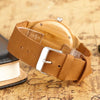 Bamboo Analog Quartz Nature Wood Wrist Watch - ilovealma