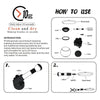 Electric Makeup Brush Cleaner Set