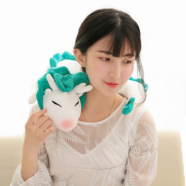 Anime Miyazaki Hayao Spirited Away Plush Toy Pillow Neck U-Shape - ilovealma
