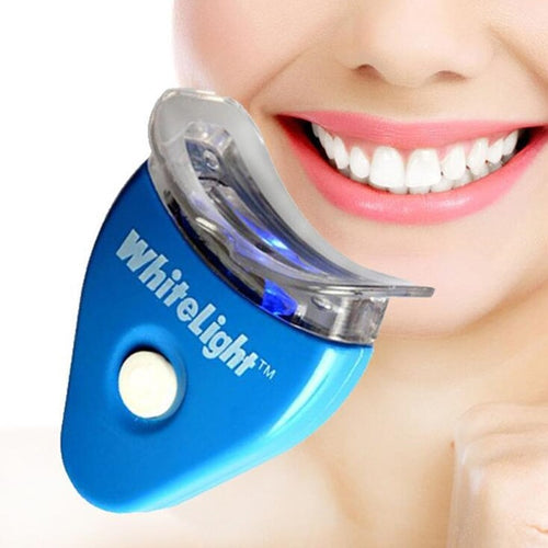 Extreme Teeth Whitening System: Bleaching LED + Oral Gel