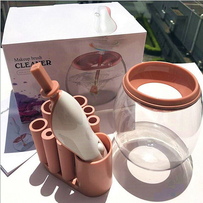 Electric Makeup Brush Cleaner Set