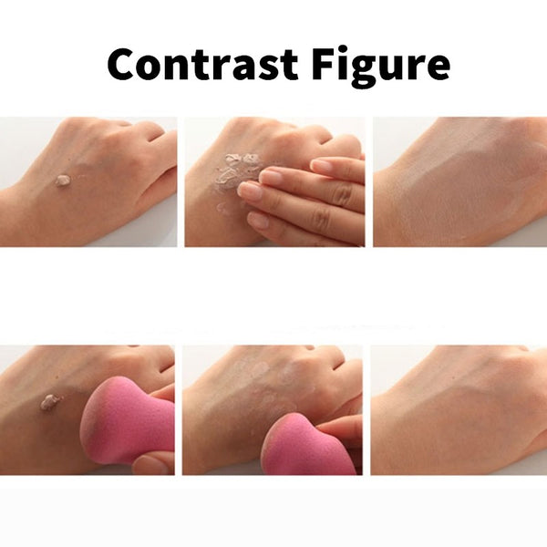 4 Pcs/Bag Wet And Dry Dual Cosmetic Puff - ilovealma