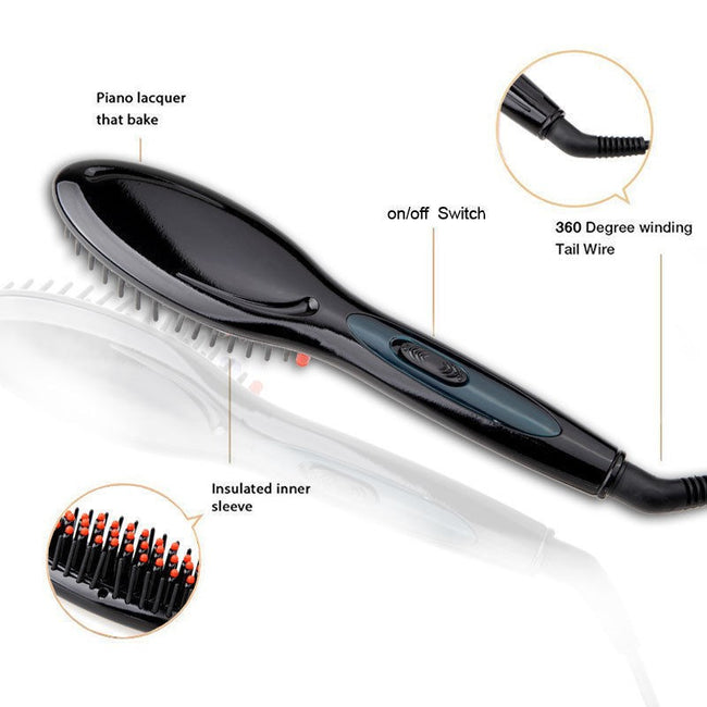 Electric Care Straight Hair Brush Comb