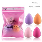 4 Color Wet And Dry Dual Cosmetic Puff Make Up Puff - ilovealma