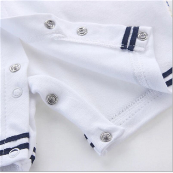 Baby Short-Sleeved Naval Style Piecemeal - ilovealma