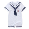 Baby Short-Sleeved Naval Style Piecemeal - ilovealma