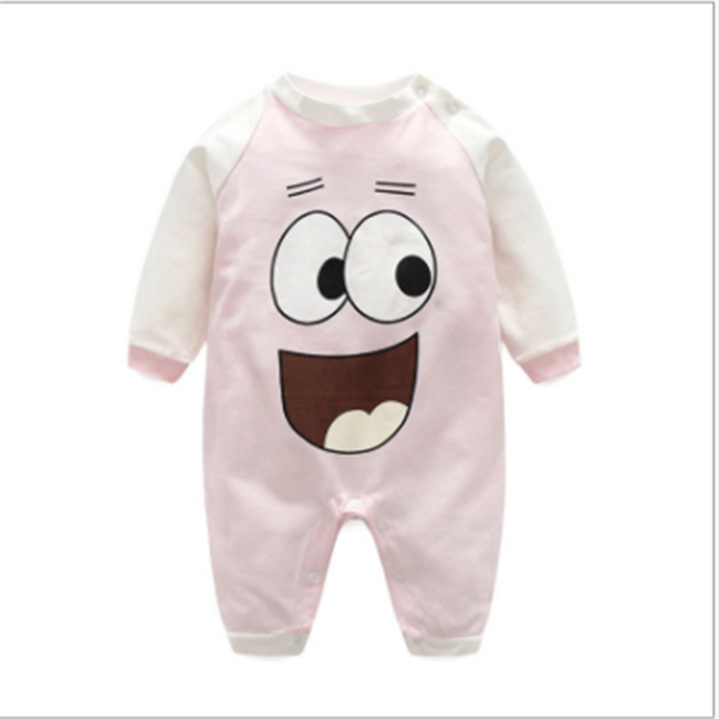 Cute Milk Baby Climbing Clothes