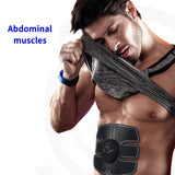 set Smart Electric Pulse Treatment Abdominal Muscle Trainer Massager