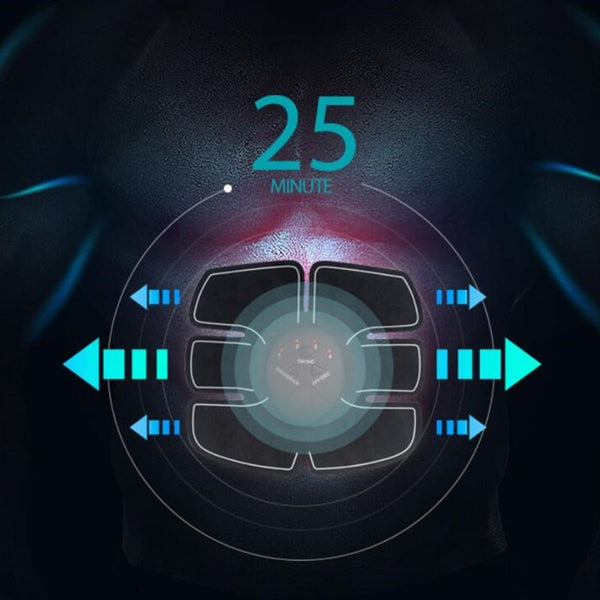 set Smart Electric Pulse Treatment Abdominal Muscle Trainer Massager