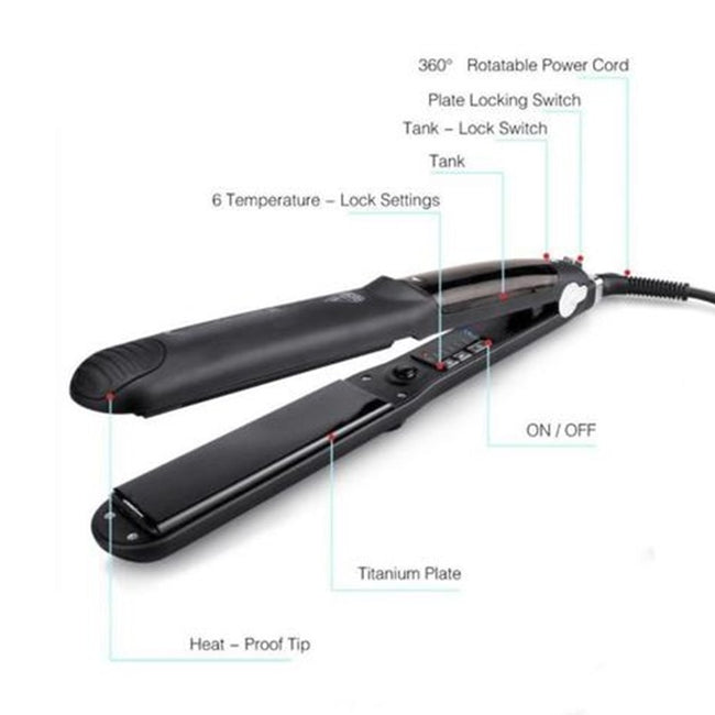 Professional Steam Hair Straightener