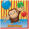 Curious George Luncheon Napkins [16 Per Pack] - ilovealma