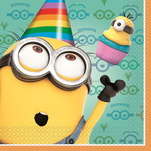 Despicable Me 2 Luncheon Napkins [16 Per Pack]