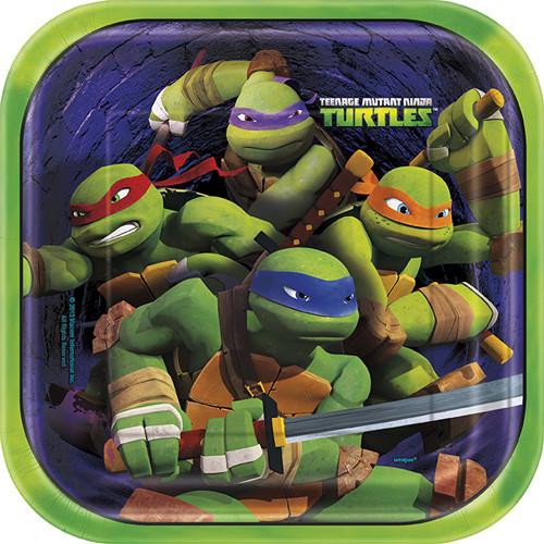 TMNT Plates [9 Inches - 8 Per Pack]