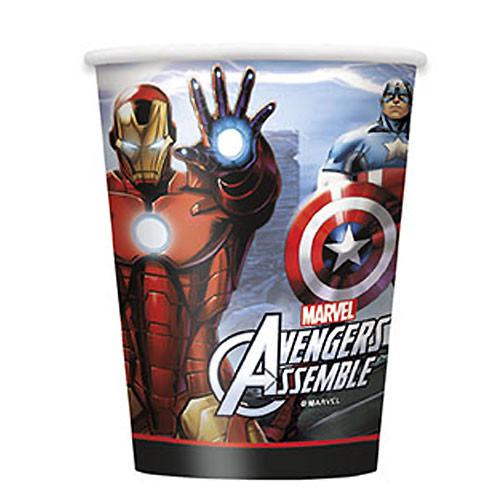 Marvel's Avengers 9 oz Cups [8 Per Package]