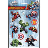 Marvel's Avengers Color Sticker Sheets [ 4 Per Package]