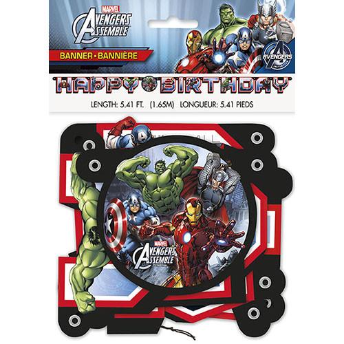 Marvel's Avengers Jointed Birthday Banner