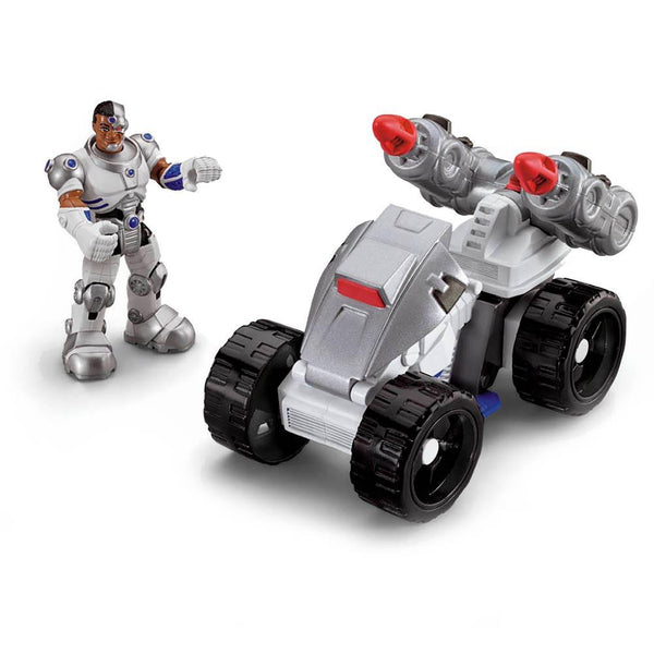 Fisher-Price DC Super Friends Hero World Cyborg & ATV