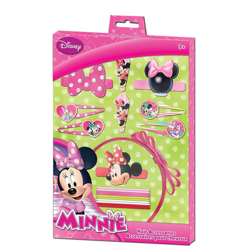 Minnie Mouse Hair Accessories Set [20 Pieces]