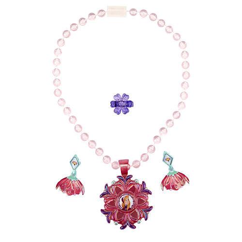 Disney Frozen Anna Sparkling Flower Jewelry Set