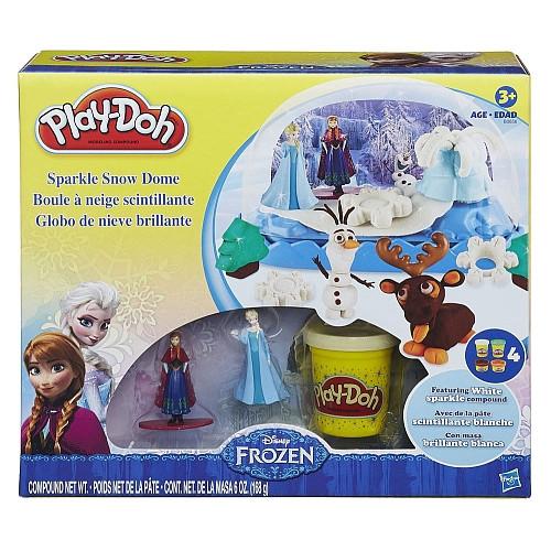 Disney Frozen Play-Doh Sparkle Snow Dome