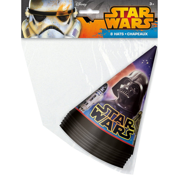 Star Wars Party Hats [8 Per Pack]