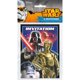 Star Wars Invitations [8 Per Pack]