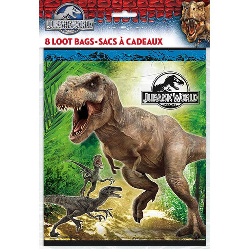 Jurassic World Loot Bags [8 Per Pack]