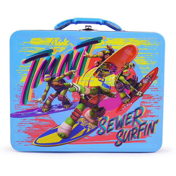 TMNT Tin Lunch Box - Sewer Surfin'