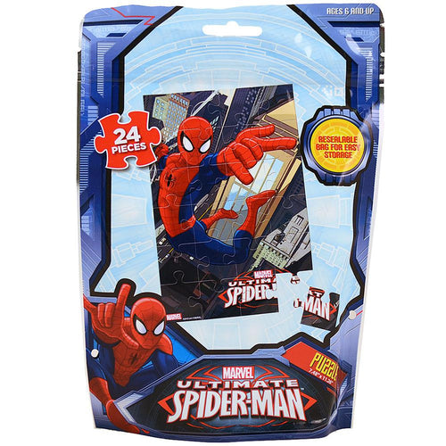 Marvel Ultimate Spider-Man Puzzle [24 Pieces - Resealable Bag]