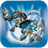 Skylanders Square Dessert Plates [8 Per Pack]