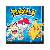 Pokemon Pikachu and Friends Luncheon Napkins [16 Per Pack]