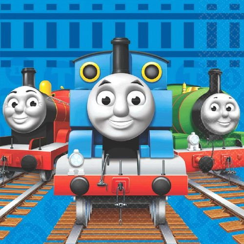 Thomas the Tank Engine Luncheon Napkins [16 per Pack]