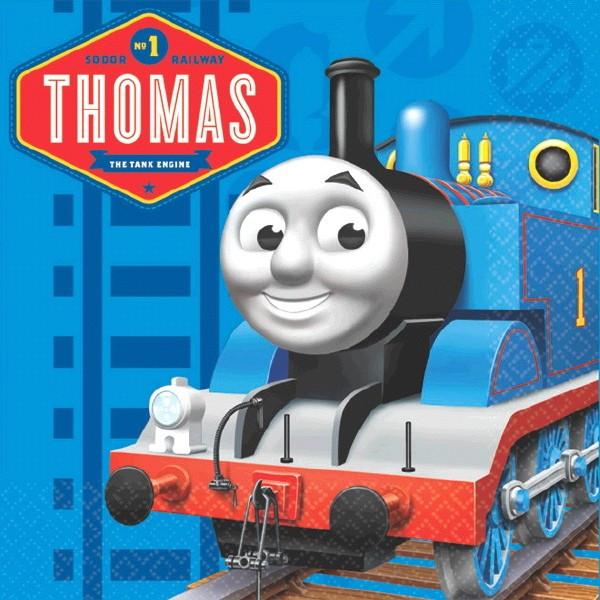 Thomas the Tank Engine Beverage Napkins [16 per Pack]