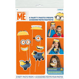 Despicable Me Party Photo Props [Set of 8]