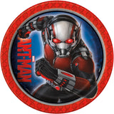 Marvel Ant Man 9 Inch Lunch Plates [8 per Pack]