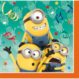 The Minions Beverage Napkins [16 Per Pack]