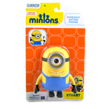 The Minions Stuart Poseable Action Figure [4.75 Inches]