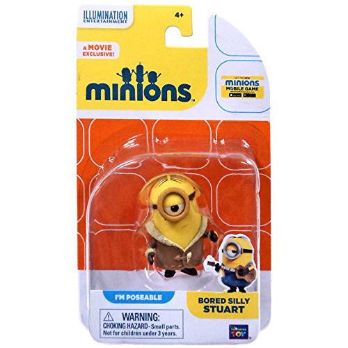 The Minions Poseable Figure [Bored Silly Stuart]