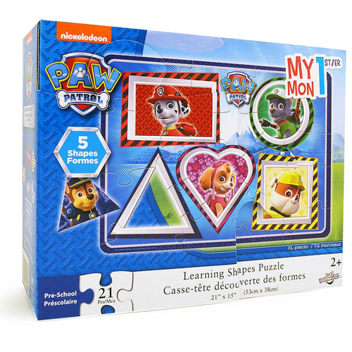 Paw Patrol Learning Shapes Puzzle [21 Pieces]