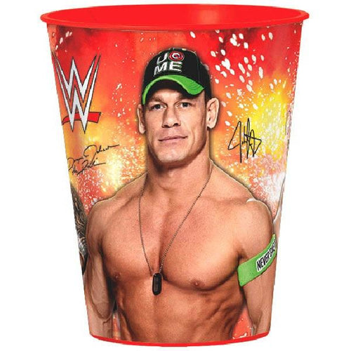 WWE 16 oz Plastic Cup