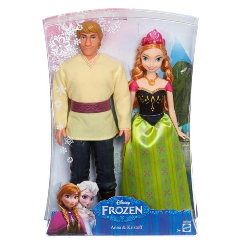 Disney Frozen Anna and Kristoff Doll Set