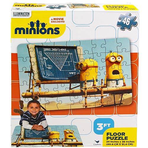 The Minions Floor Puzzle [46 Pieces]